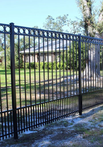 High-Security Home Garden Decorative Metal Picket Fence