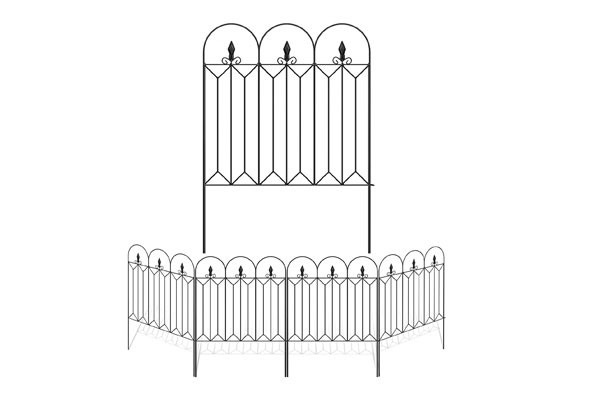 Rustproof IMPERVIUS Metal Folding Dimicatio Orbis Terrarum Wire Terminus Obex Nam Hortus / Flores / Animal