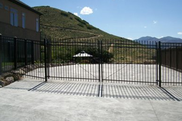 Luxuria, Modern, fortis et durabilis hortus Securitatis PROLAPSIO Swing Metal Estate principale introitum Driveway Gate